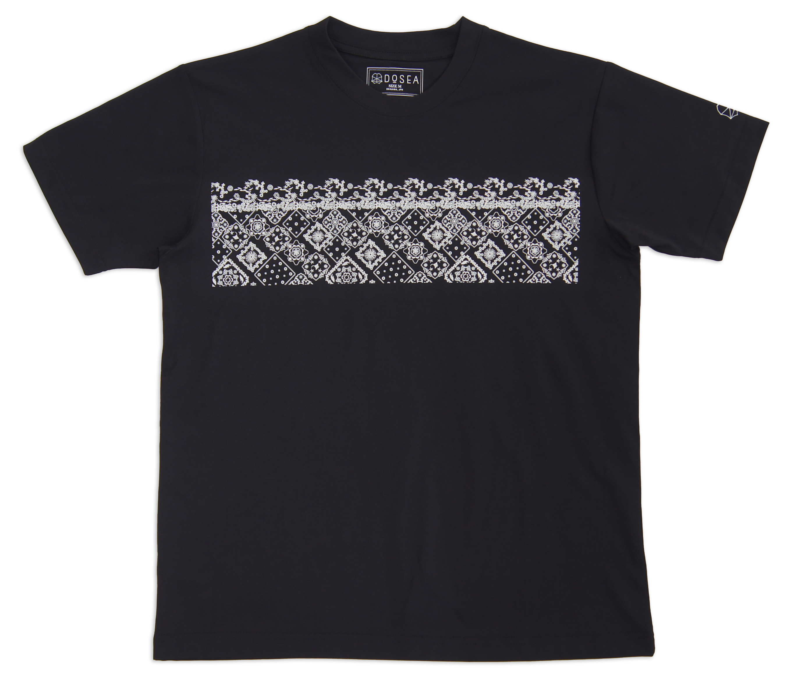 SP-T-01 OKINAWA DESIGNED OCEAN BANDANA T shirt  ノーアイロン 高いストレッチ性/ 吸汗速乾/吸水性/ 高紫外線カット/UPF50+ |  | 02