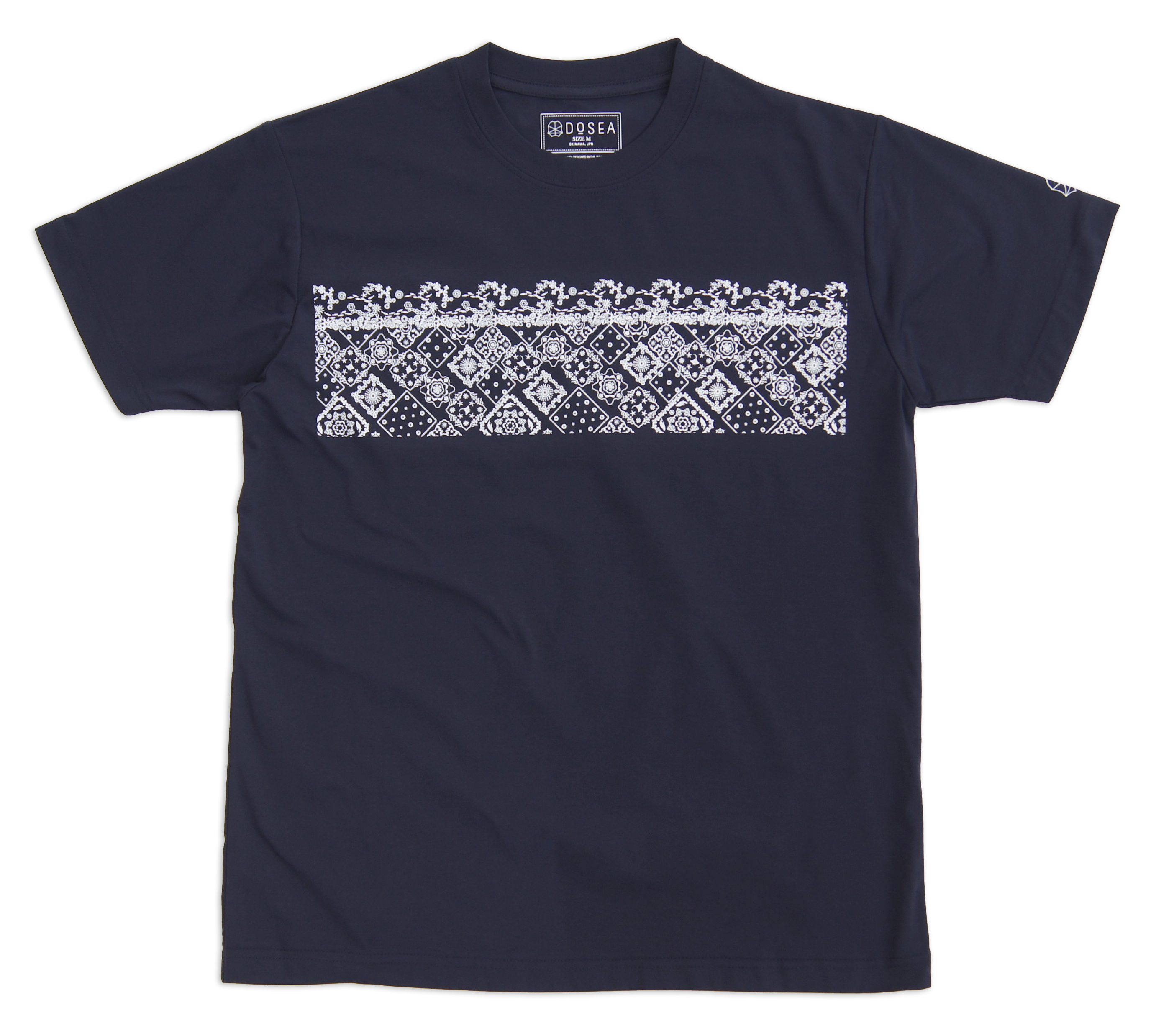 SP-T-01 OKINAWA DESIGNED OCEAN BANDANA T shirt  ノーアイロン 高いストレッチ性/ 吸汗速乾/吸水性/ 高紫外線カット/UPF50+ |  | 03