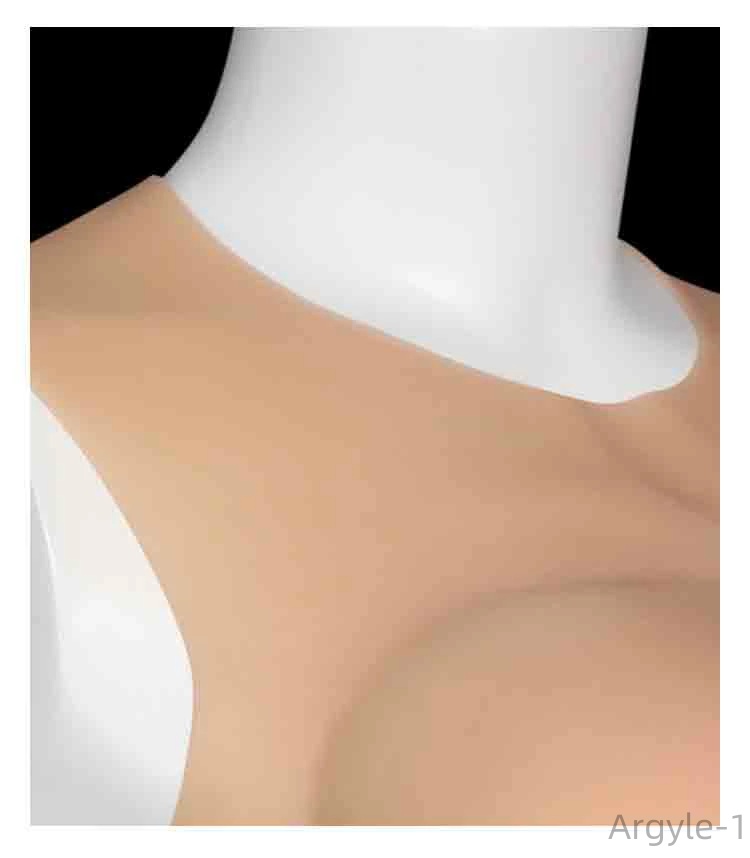 シリコンバスト 軽量型 綿充填 B-Fカップ リアルな触感 女装 偽乳