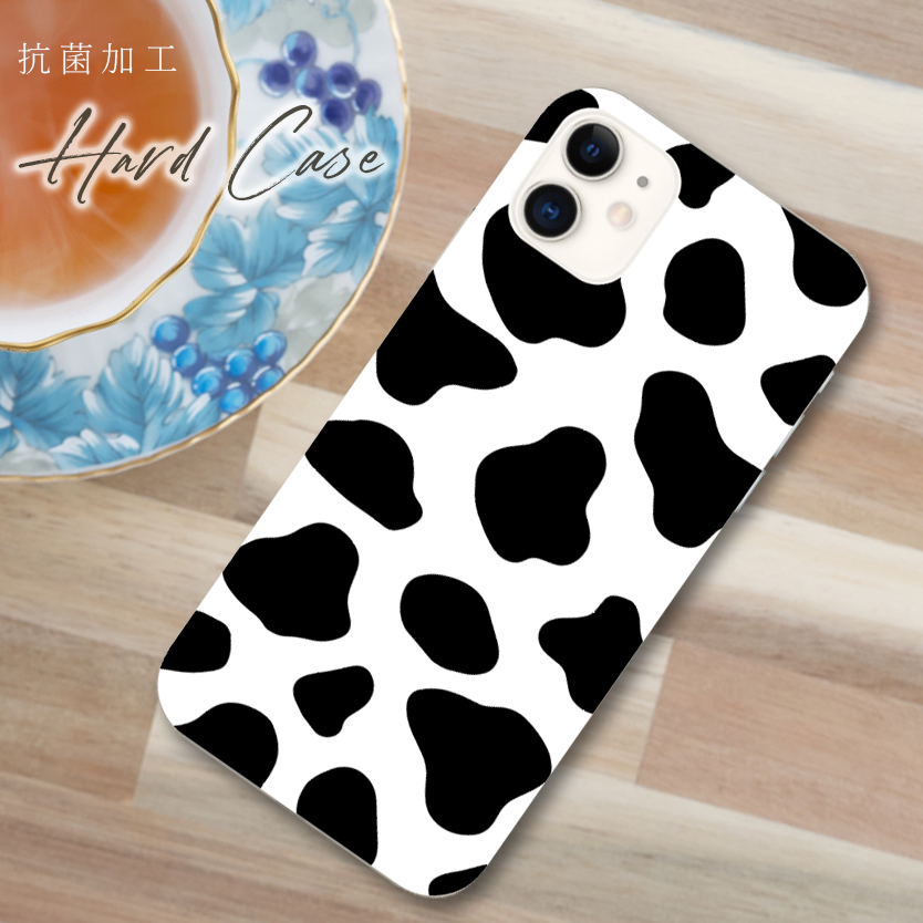 スマホケース 全機種対応 おしゃれ スマホ iphone 17 Air pro 16 15 14 mini android aquos wish arrowswe スマホカバー 牛柄  くすみ 韓国 人気 抗菌 | ブランド登録なし