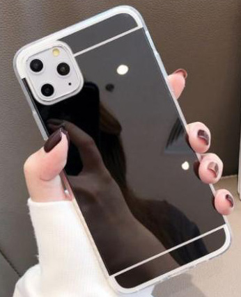 iPhoneケース ミラー 鏡面 韓国 大人かわいい 耐久性 頑丈