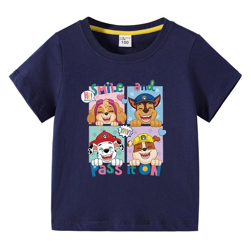 送料無料Tシャツ 半袖 パウパトロール キッズ ベビー トップス 子供服 子ども ジュニア 男の子 女の子 通園 通学 夏 コットン 綿｜dotto-ribon｜14