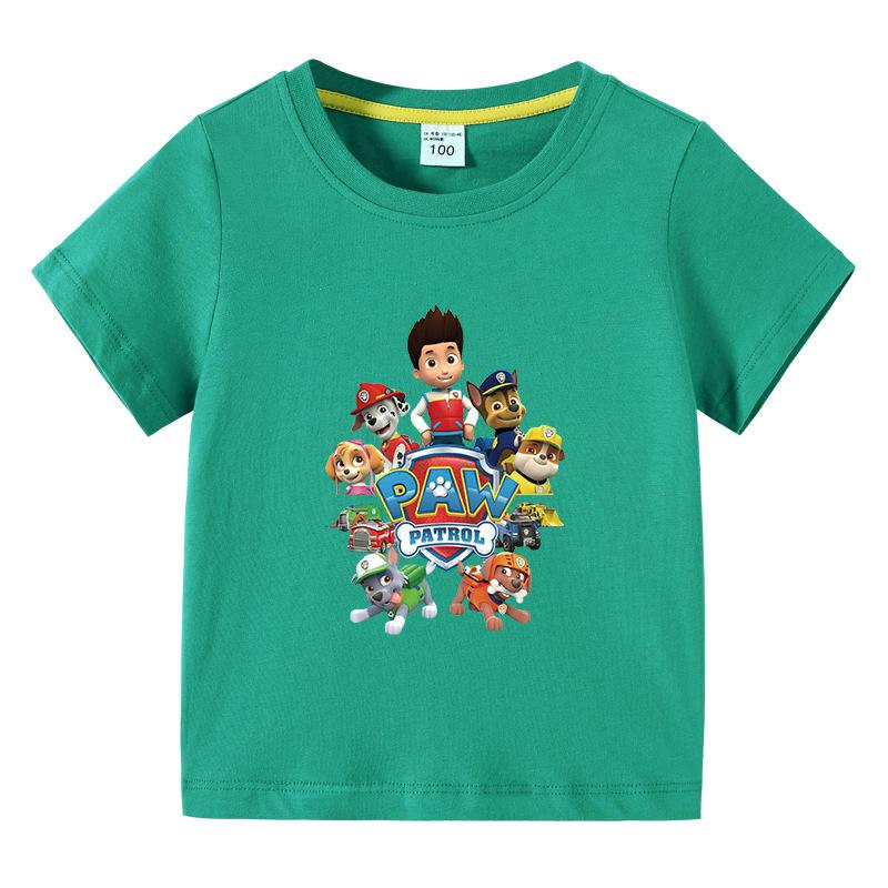 送料無料Tシャツ 半袖 パウパトロール キッズ ベビー トップス 子供服 子ども ジュニア 男の子 女の子 通園 通学 夏 コットン 綿｜dotto-ribon｜07