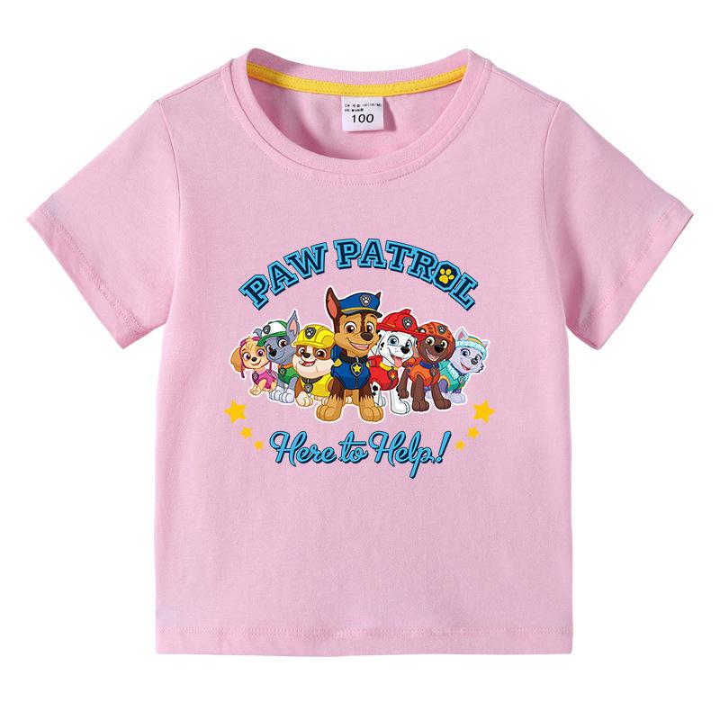 送料無料Tシャツ 半袖 パウパトロール キッズ ベビー トップス 子供服 子ども ジュニア 男の子 女の子 通園 通学 夏 コットン 綿｜dotto-ribon｜08