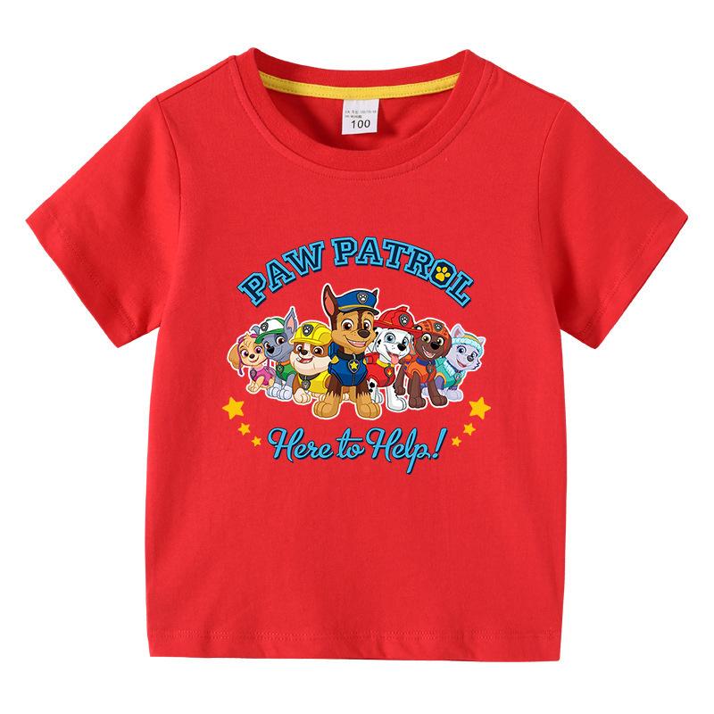 送料無料Tシャツ 半袖 パウパトロール キッズ ベビー トップス 子供服 子ども ジュニア 男の子 女の子 通園 通学 夏 コットン 綿｜dotto-ribon｜09