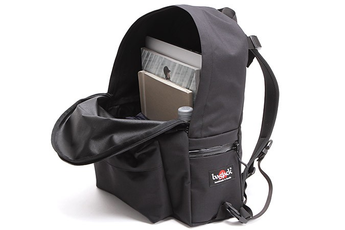 bagjack 黒 バックパック フロントポケット付き Amazon | [bagjack] バッグジャック リュック デイパック S