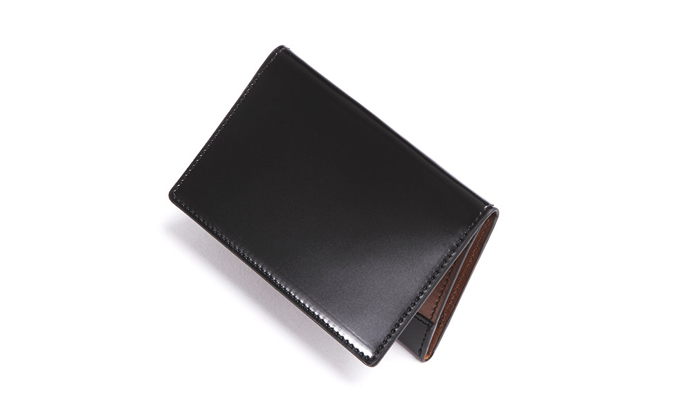 新品☆ドゥベージュ☆高級コードバン カードケース名刺入れ☆ブラック