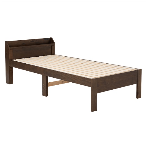 シングルベッド ベッドフレーム 木製 ベット フレーム 本体 コンセント