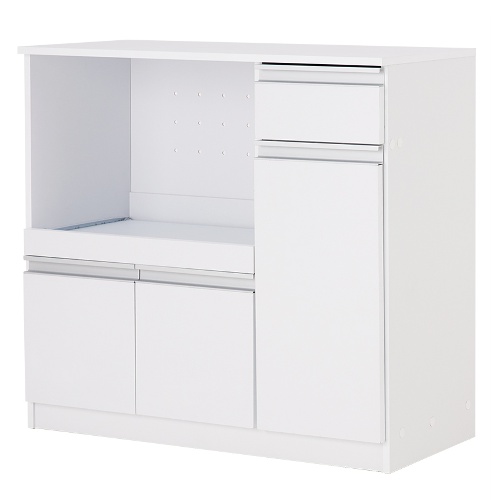 キッチンカウンター 90cm キッチンボード キッチン ラック レンジ台 収納 コンセント付き おしゃれ 木目 木製 電子レンジ台 引き出し |  | 03
