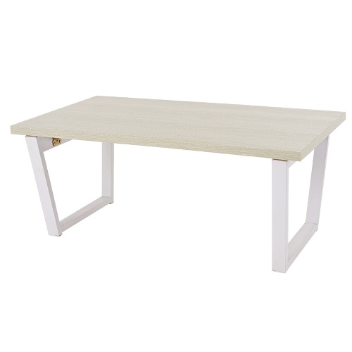 ローテーブル 折りたたみ テーブル おしゃれ センターテーブル ホワイト リビングテーブル 長方形 木目 幅90cm 白 折り畳み コンパクト 木製 小さめ｜double-oo｜03