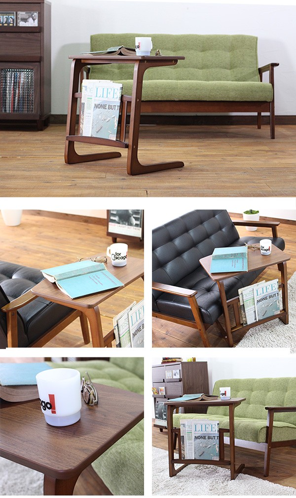 爆買 サイドテーブル 木製 おしゃれ ベッド コーヒーテーブル ソファ
