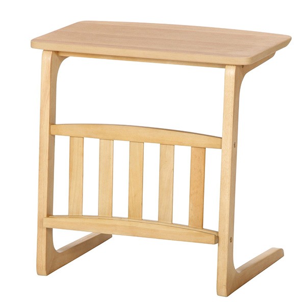 サイドテーブル おしゃれ ソファサイドテーブル 北欧 ナイトテーブル ソファーテーブル 木製 L字型 ベッドサイドテーブル コの字 木目 長方形 収納付き リビング｜double-oo｜03