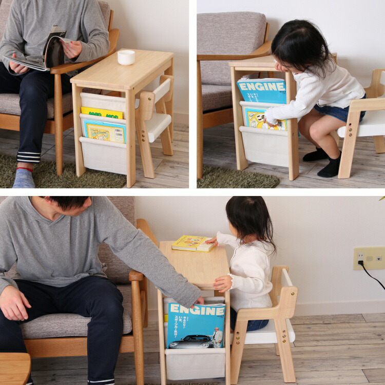 ミキハウス 幼児用  机 イス セット ミキハウス 幼児用 机 イス セット