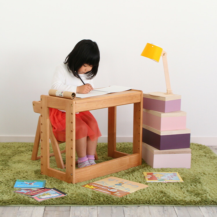 キッズデスクセット スタディーセット 木製 ミニ 子供用 勉強 学習