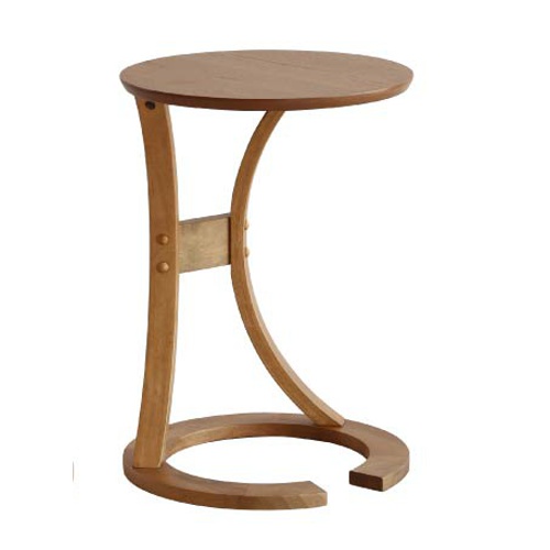 サイドテーブル 丸 北欧 おしゃれ 丸テーブル 木製 アンティーク カフェテーブル 丸型 円形 ナイトテーブル 丸い かわいい 幅40cm 玄関｜double-oo｜04