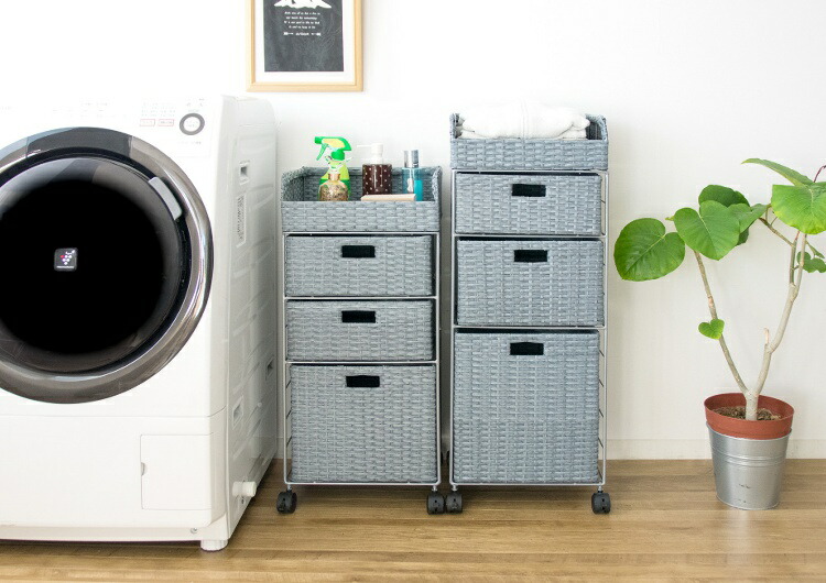 洗面所ワゴン キャスター