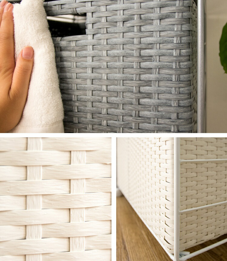 ランドリー収納 キャスター