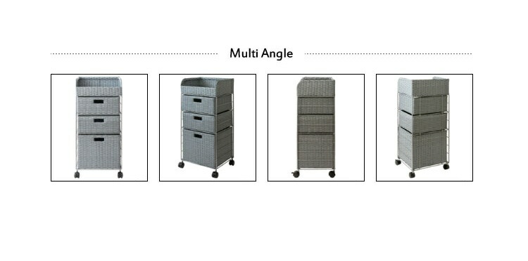 洗面所ワゴン 北欧