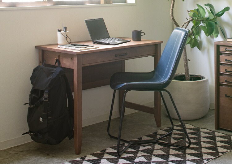 机 書斎机 パソコンデスク 勉強机 幅90cm 木製 デスク つくえ 学習机