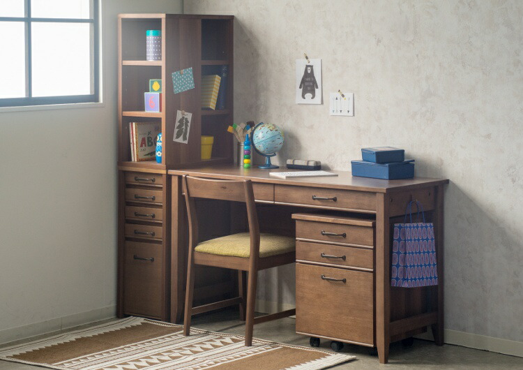 チェスト スリム サイドチェスト 書類 収納 5段 木製 A4 デスクサイド