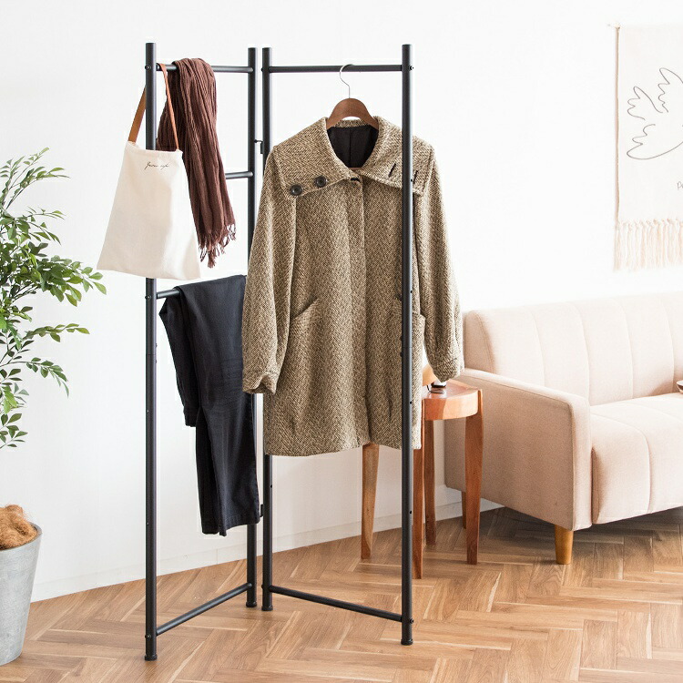 爆買 ハンガーラック 折りたたみ 洋服ラック 倒れない 洋服掛け