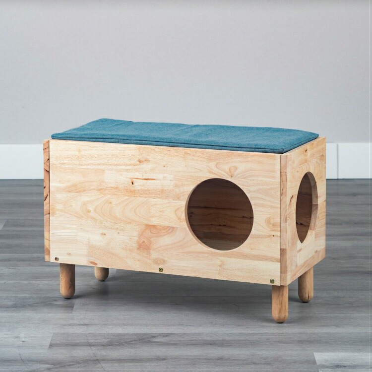 キャットハウス 木製 猫 おしゃれ ボックス 小屋 ペットハウス
