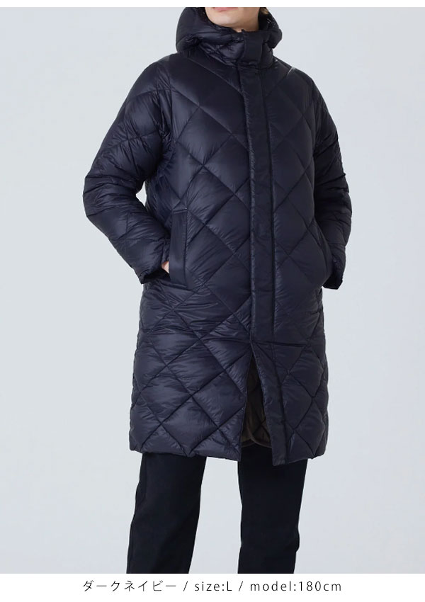 SALE10%OFF タイオン TAION アウター 23winter シティ フード ロング