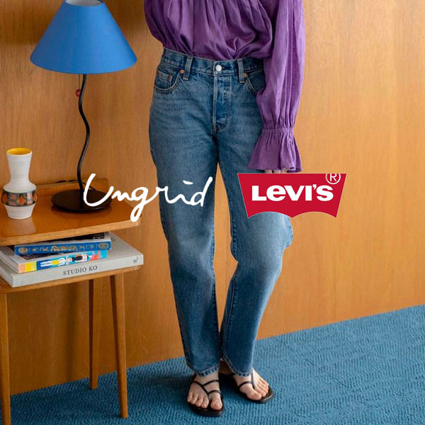 買い卸値 ungrid Levi's別注 501 90's L28 25インチ - パンツ