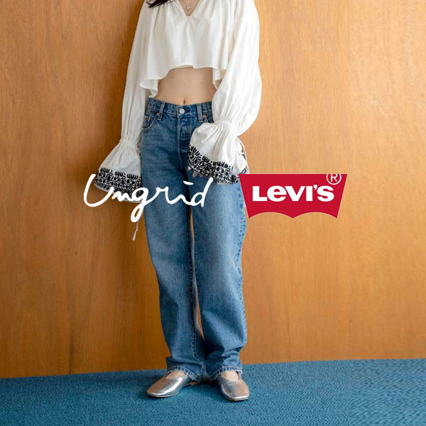 【豊富な大得価】Levi’s別注 501 90’s L28 ungrid 試着のみタグなし パンツ