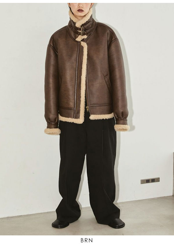 トゥデイフル アウター 19秋冬 B 3 Flight Jacket B 3フライトジャケット レディース アウター フライトジャケット ボア フェイクムートン 防寒 1193 バッグ ワンピースのダブルハート 通販 Yahoo ショッピング