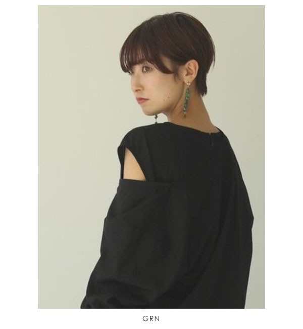 トゥデイフル アクセサリー 春夏 Color Stone Pierce アクセサリー ピアス ストーンピアス シンプル オレンジ グリーン パープル ベージュ 吉田怜香 バッグ ワンピースのダブルハート 通販 Yahoo ショッピング