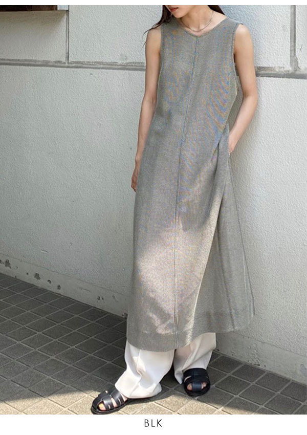 Sale Todayful トゥデイフル Backopen Mesh Dress バックオープンメッシュドレス レディース ワンピース ロング丈 ノースリーブ 袖なし Select Shop Double Heart 通販 Yahoo ショッピング