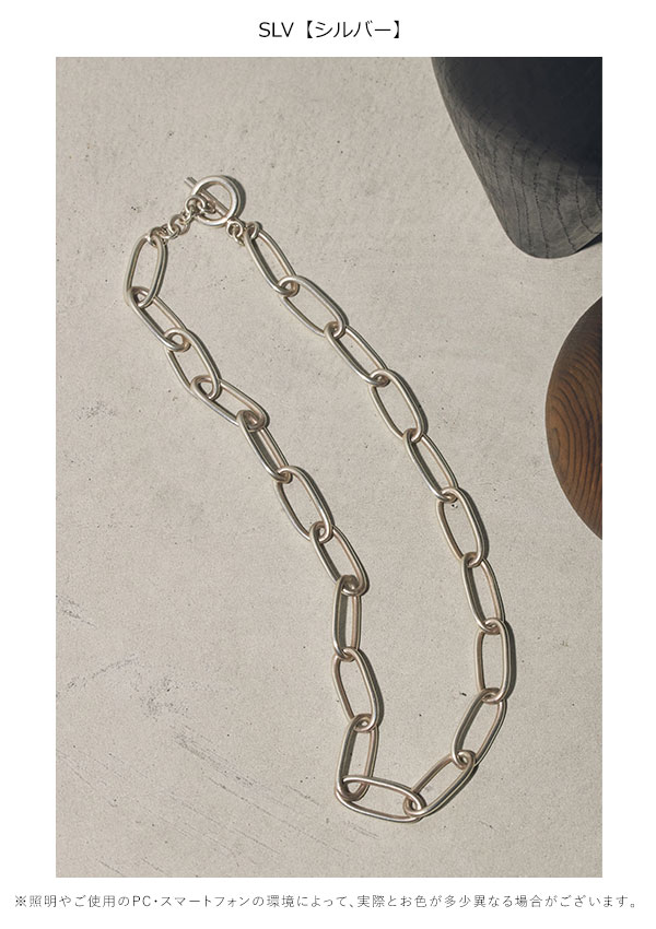 お取扱店TODAYFUL : Oval Chain Nacklace silver925 アクセサリー