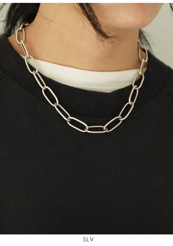 TODAYFUL 2023spring.summer トゥデイフル Oval Chain Necklace