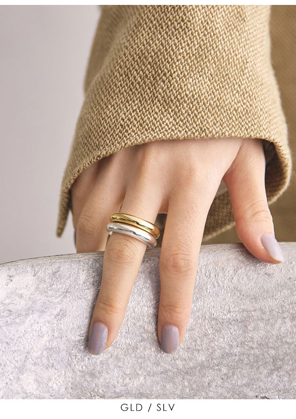 TODAYFUL 2023prefall トゥデイフル Volume Circle Ring (Silver925