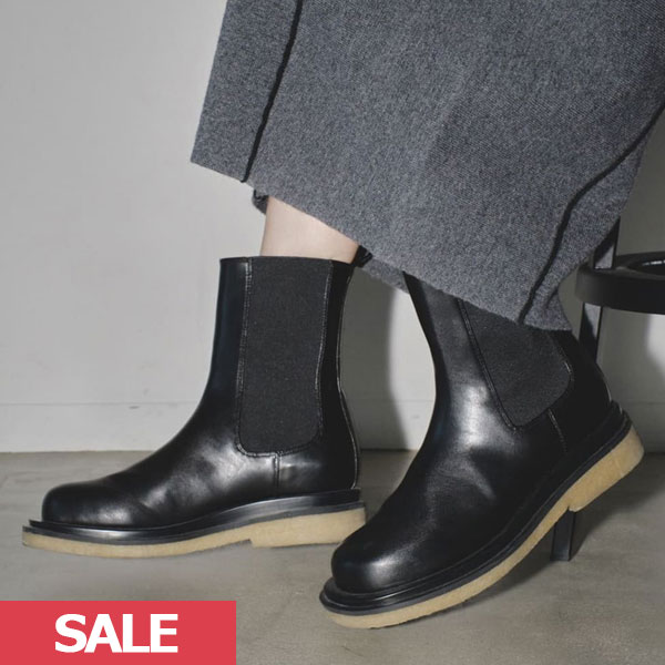 SALE TODAYFUL 2023winter トゥデイフル Leather Middle Boots レザーミドルブーツ 靴 シューズ ブーツ  エコレザー 12121013