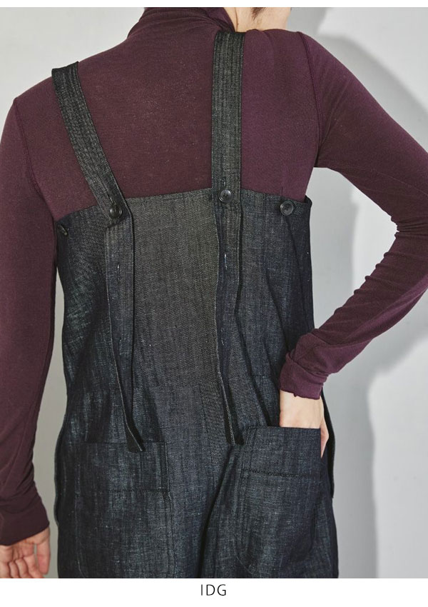 新品】 TODAYFUL トゥデイフル フロントジップサロペット 