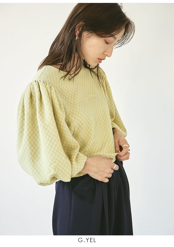 SALE TODAYFULトゥデイフル Komon Puff Blouse コモンパフ