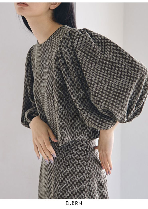 SALE TODAYFULトゥデイフル Komon Puff Blouse コモンパフブラウス