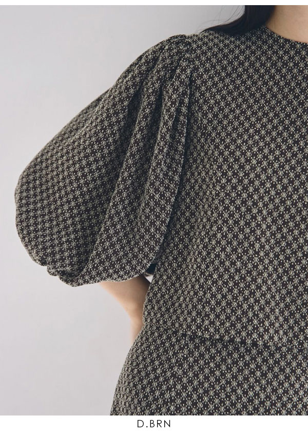 SALE TODAYFULトゥデイフル Komon Puff Blouse コモンパフブラウス