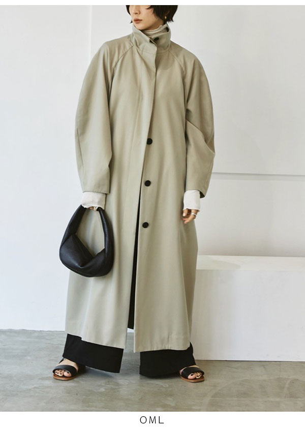 SALE TODAYFUL 2023prefall トゥデイフル Standcollar Trench Coat スタンドカラートレンチコート  アウター コート 長袖 ロング丈 12220002