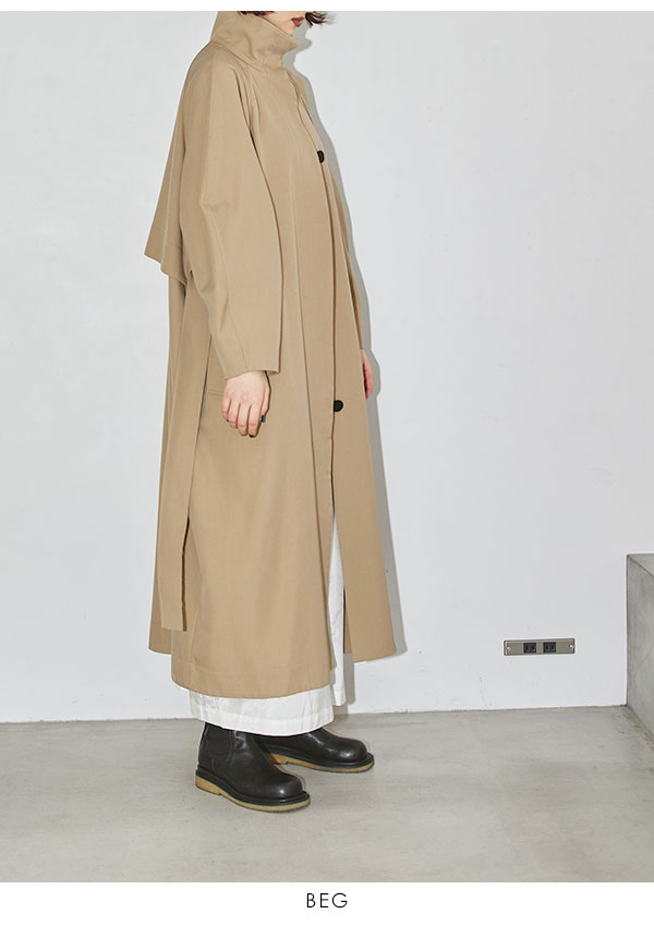 SALE TODAYFUL 2023prefall トゥデイフル Standcollar Trench Coat 