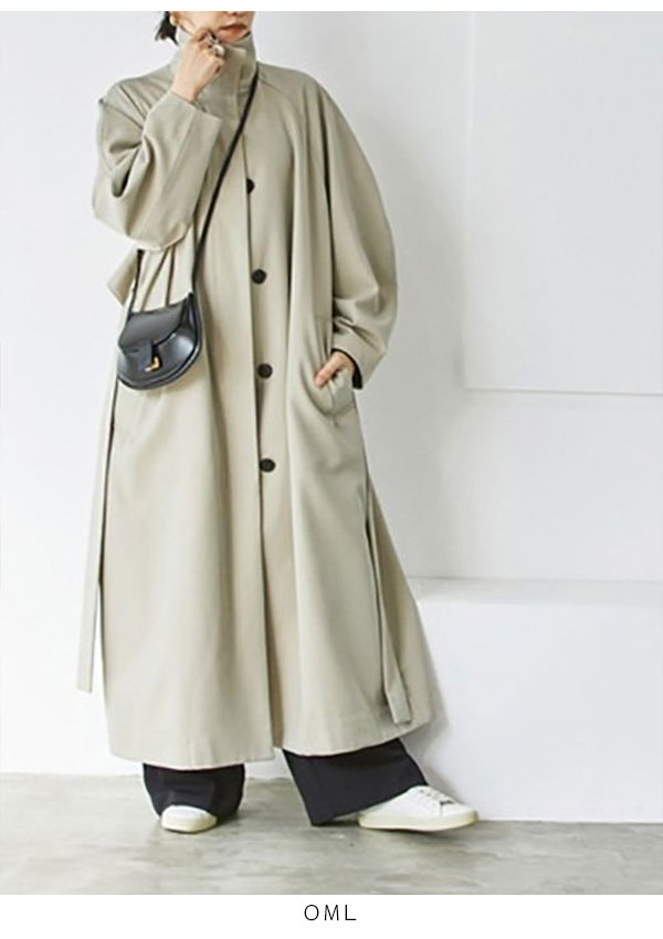 SALE TODAYFUL 2023prefall トゥデイフル Standcollar Trench Coat スタンドカラートレンチコート  アウター コート 長袖 ロング丈 12220002