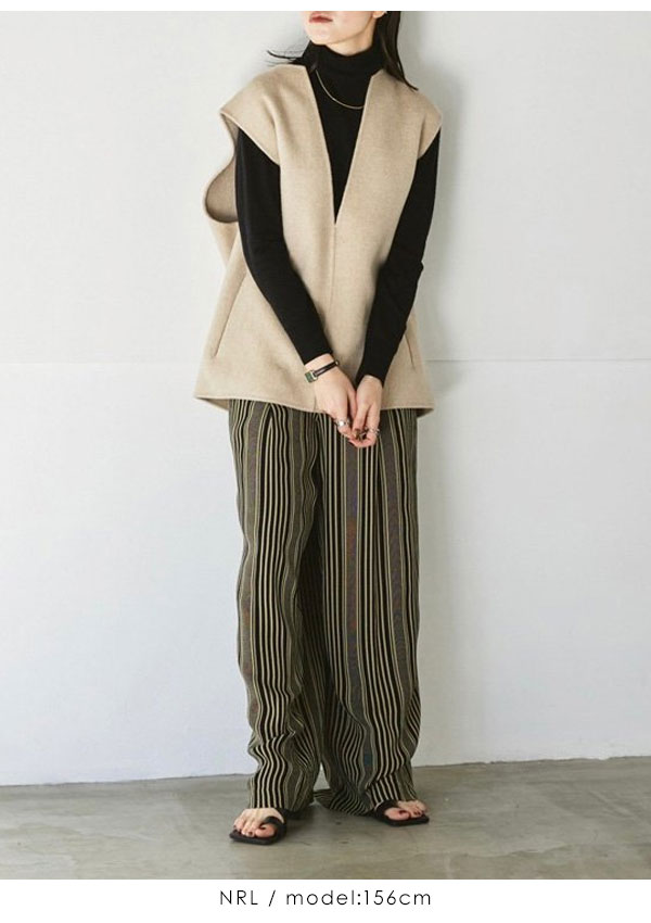 TODAYFUL 2022PreFall受注会 トゥデイフル 8月中旬〜9月上旬頃予約 Keyneck Wool Vest キーネックウールベスト レディース トップス ベスト :12220102:select shop DOUBLE HEART - 通販 - Yahoo!ショッピング