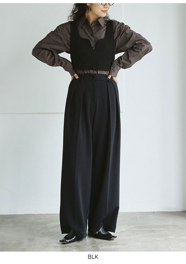 TODAYFUL 2022fall.winter トゥデイフル Wool Slit Bustier ウール ...