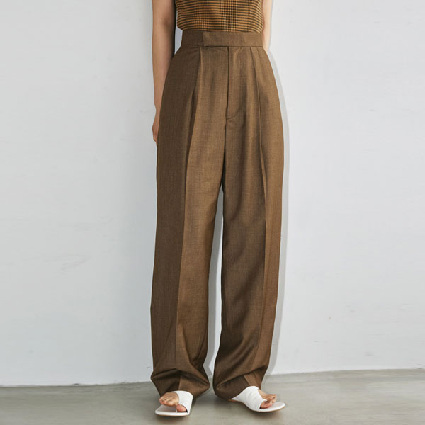 SALE TODAYFUL 2023prefall トゥデイフル Smooth Tuck Trousers