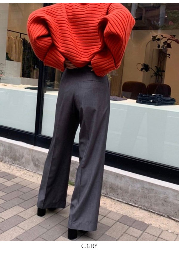 SALE TODAYFUL 2023prefall トゥデイフル Smooth Tuck Trousers