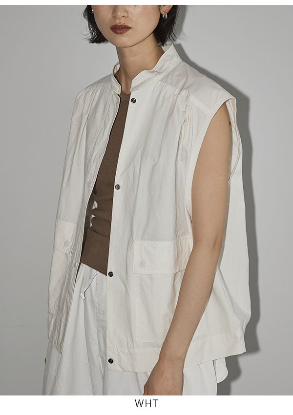 TODAYFUL 2023spring.summer トゥデイフル Flappocket Cotton Vest 