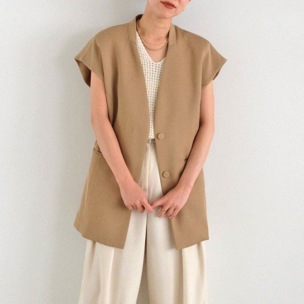 SALE TODAYFUL 2023spring.summer トゥデイフル Satin Over Vest サテンオーバーベスト 12310806  12310106