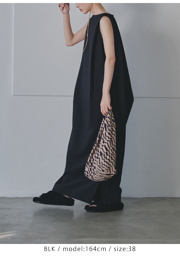 SALE TODAYFUL 2023prefall トゥデイフル Back Drape Dress バック